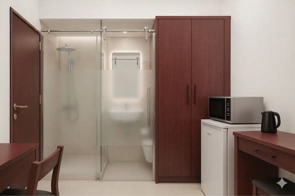 1 room rental in Lev HaIr