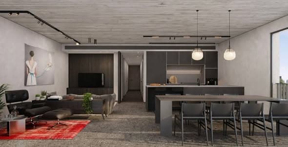 4 room rental in Lev HaIr